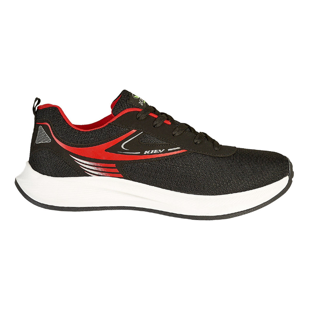 Tenis Deportivo Para Hombre CASTALIA 100-06 Negro con Rojo