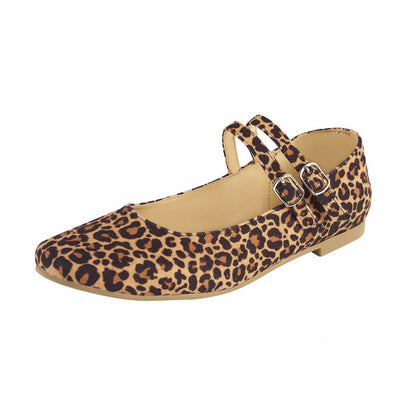 Balerina Mujer CASTALIA 146-14 Animal print  Doble Correa