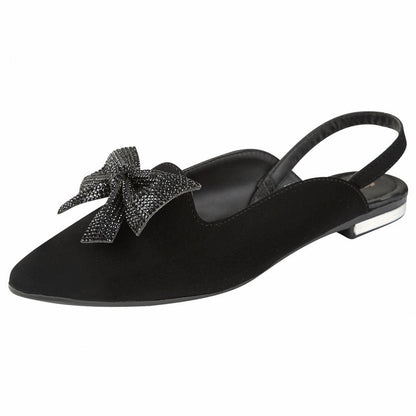 Balerina Para Mujer CASTALIA 146-15 Negro Moño de pedrería