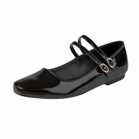 Balerina de Charol Para Mujer CASTALIA 173-41 Negro