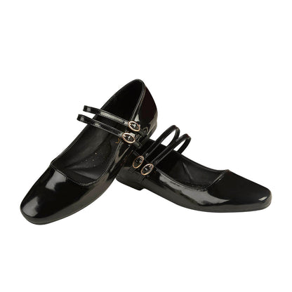 Balerina de Charol Para Mujer CASTALIA 173-41 Negro