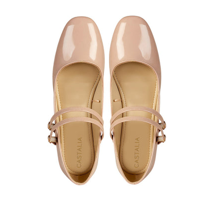 Balerina de Charol Para Mujer CASTALIA 173-42 Maquillaje