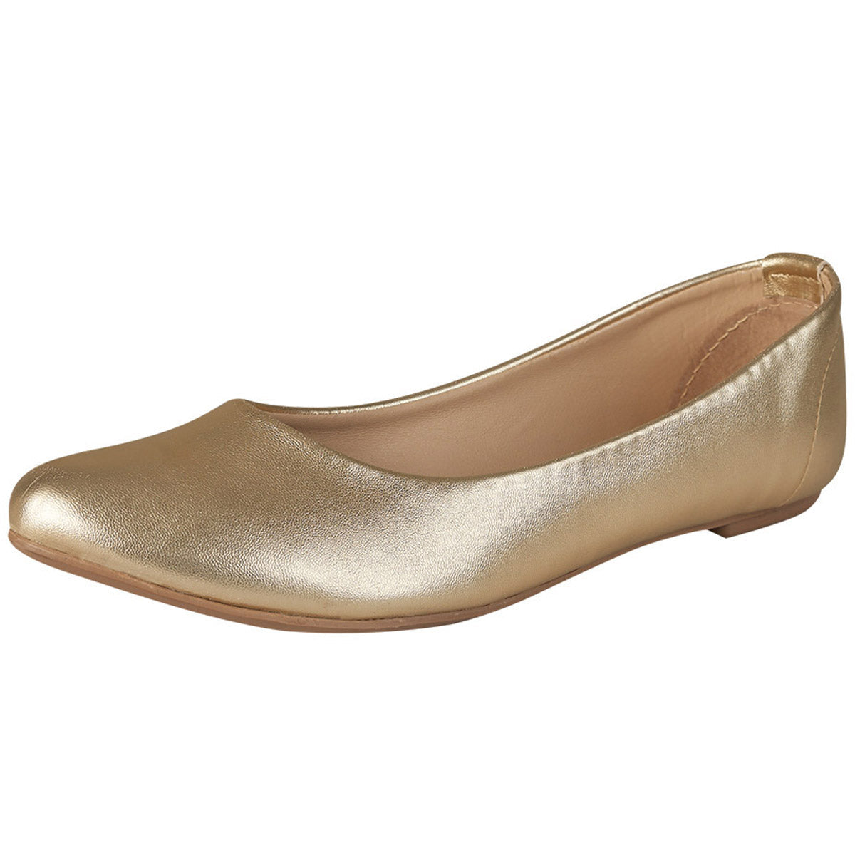 Balerina Para Mujer CASTALIA 191-58 Dorada Lisa