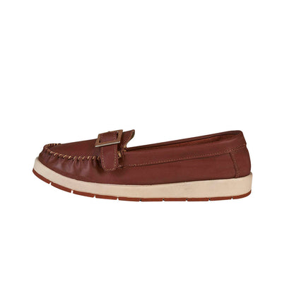 Zapato Confort Moderno Mujer CASTALIA Shedro Hebilla Dorada