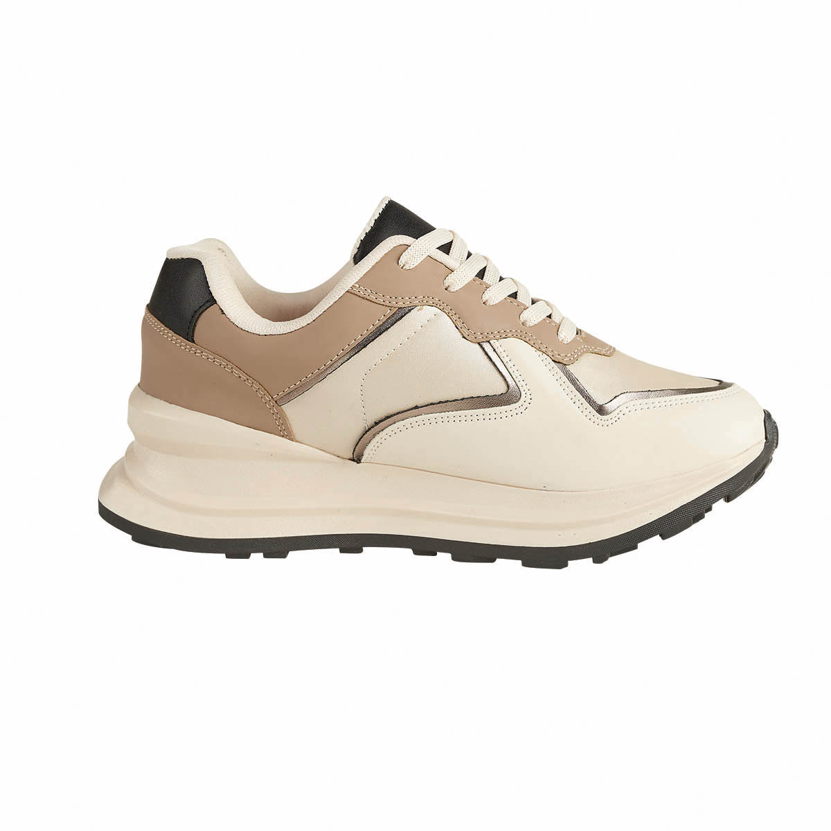 Tenis Urbano Para Mujer CASTALIA 212-26 Latte