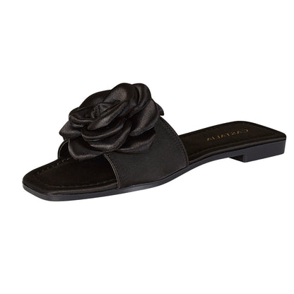 Sandalia Para Mujer CASTALIA 220-95 Nutty con Flor