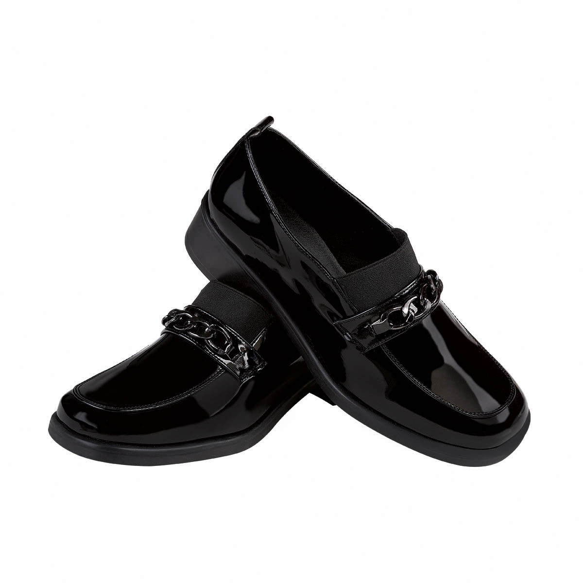 Balerina Para Mujer CASTALIA 256-73 Negro Detalle de cadena