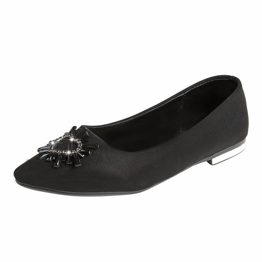 Balerina Para Mujer CASTALIA 286-26 Negro con Pedrería