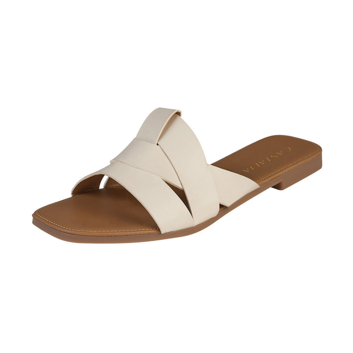 Huarache de Piso Para Mujer CASTALIA 337-73 Latte