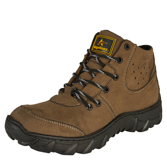 Bota de Gamuza Para Hombre CASTALIA 403-57 Café Uso Rudo