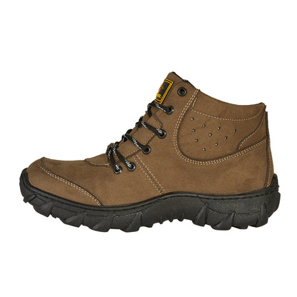 Bota de Gamuza Para Hombre CASTALIA 403-57 Café Uso Rudo