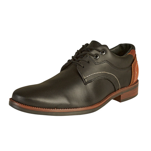 Zapato Casual Para Hombre CASTALIA 455-55 Negro con Café