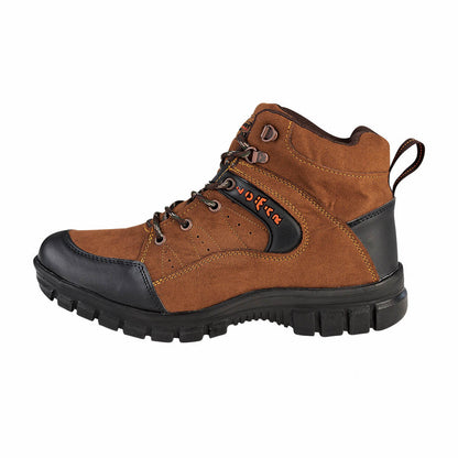 Bota Uso Rudo Para Hombre CASTALIA 463-37 Tabaco de Gamuza