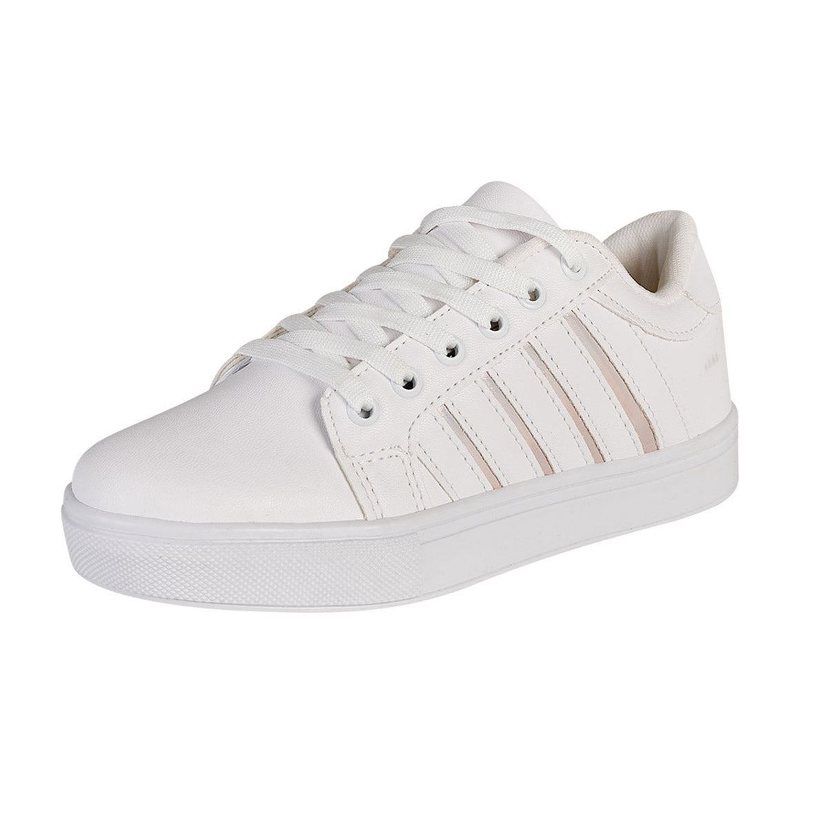 Tenis Urbano Para Mujer CASTALIA 505-10 Blanco con Rosa