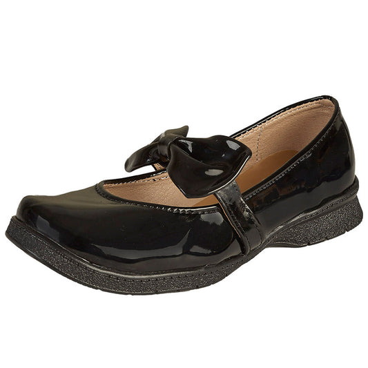 Zapato Escolar De Charol Para Niña CASTALIA 508-107 Negro