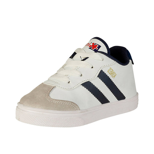 Tenis Urbano Para Niño CASTALIA 520-53 Blanco con Azul