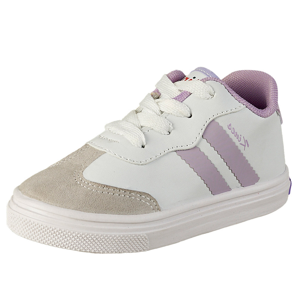 Tenis Urbano Para Niña CASTALIA 520-58 Blanco con Lila