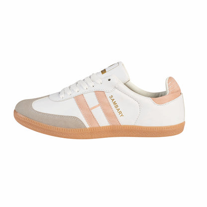 Tenis Urbano Para Mujer CASTALIA 564-44 Blanco con Rosa