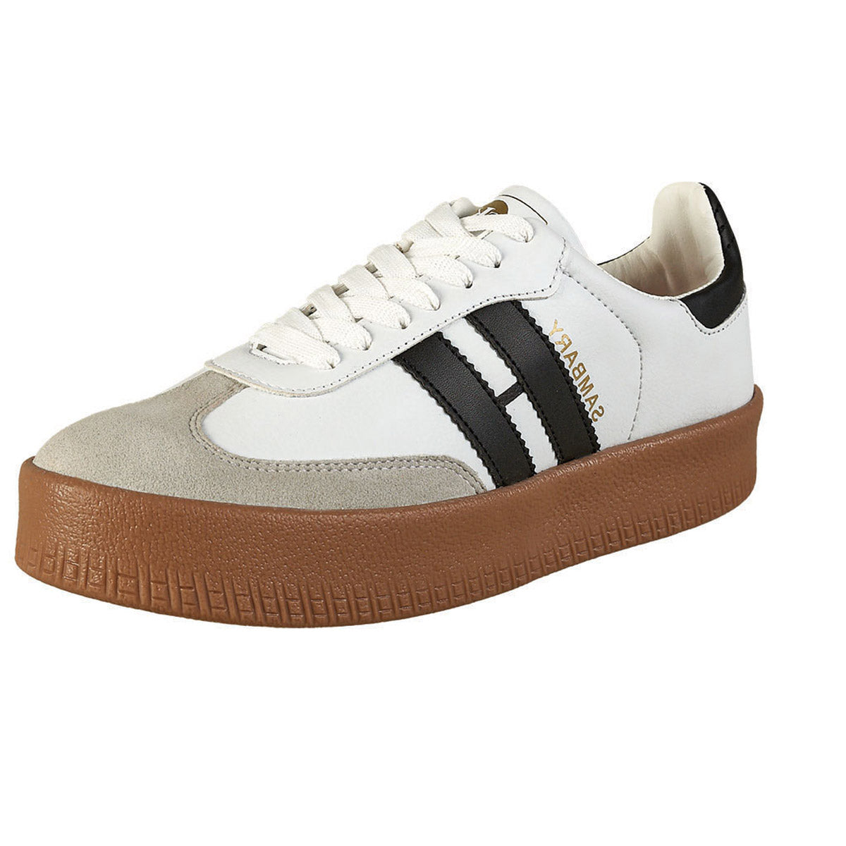 Tenis Urbano Para Mujer CASTALIA 564-50 Blanco con Negro