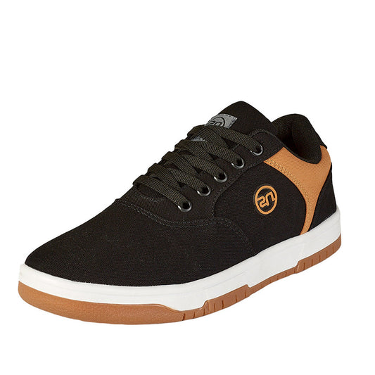 Tenis Urbano Para Hombre CASTALIA 600-93 Negro con Camel