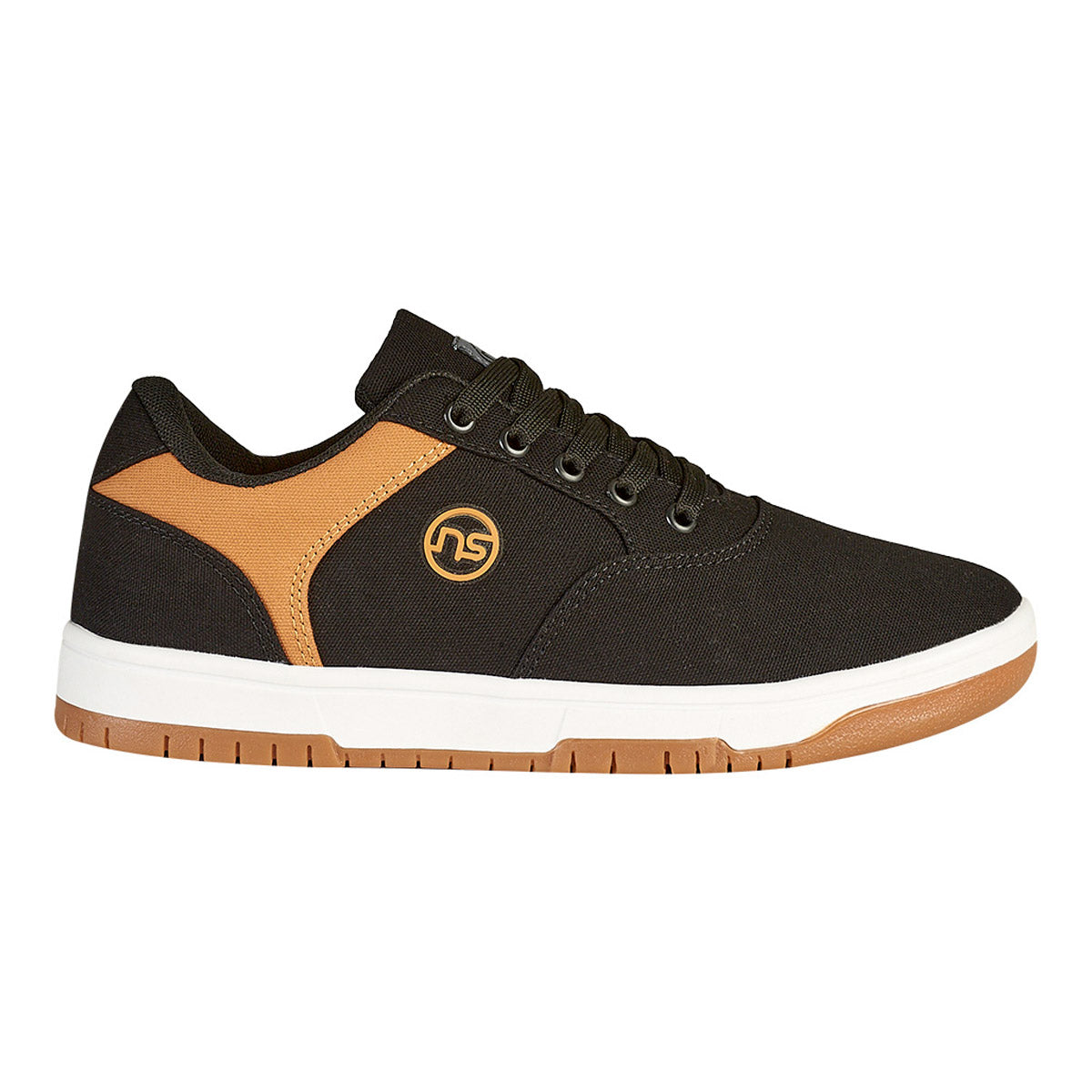 Tenis Urbano Para Hombre CASTALIA 600-93 Negro con Camel