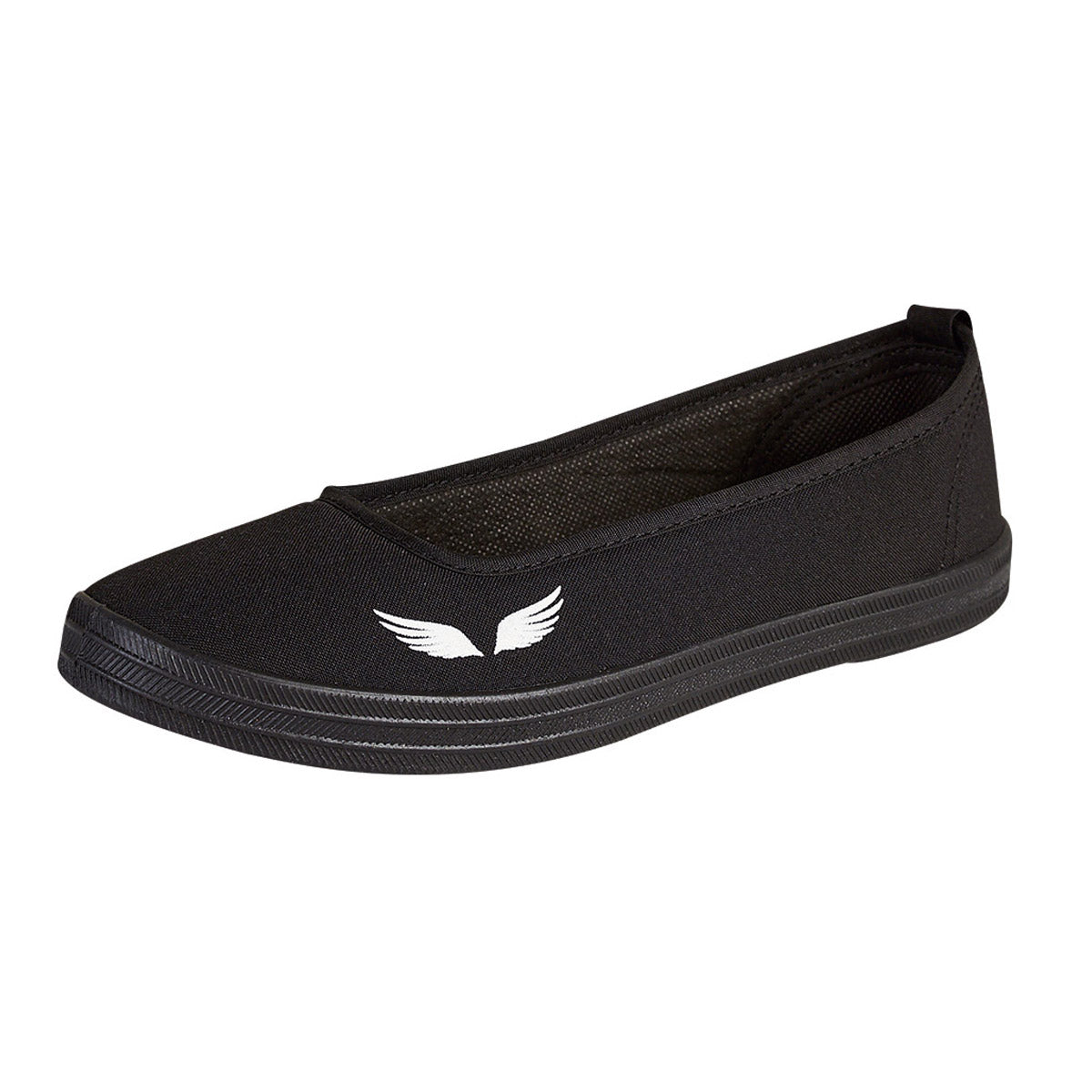 Balerina Para Mujer CASTALIA 631-24 Negro de Tela