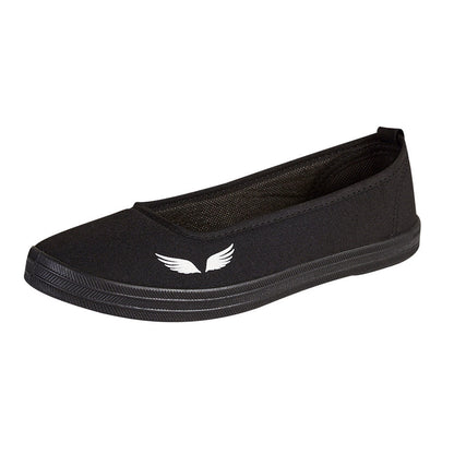 Balerina Para Mujer CASTALIA 631-24 Negro de Tela