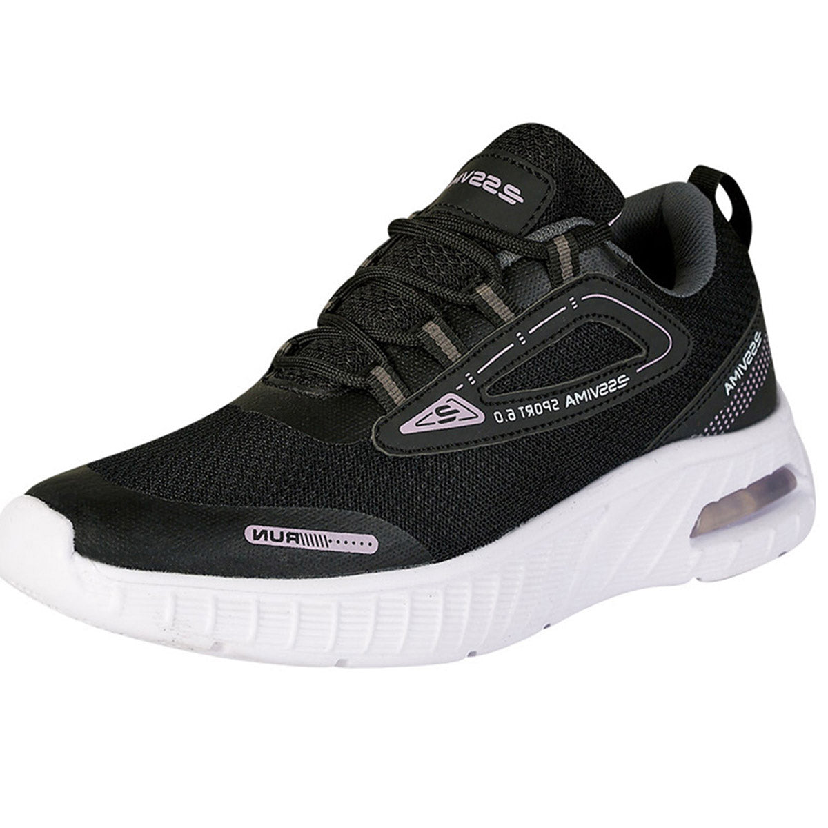 Tenis Deportivo Mujer CASTALIA 651-30 Negro Válvula de Aire