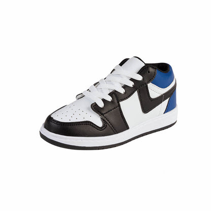 Tenis Urbano Niño CASTALIA 659-103 Negro con Azul Agujetas