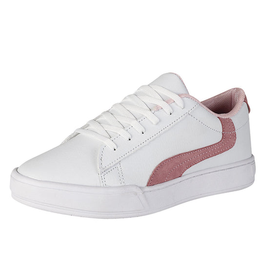 Tenis Urbano Para Mujer CASTALIA 659-110 Blanco con Rosa