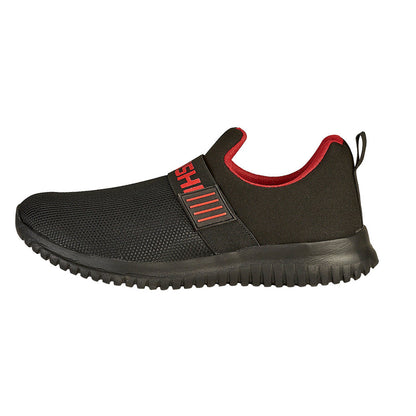 Tenis Deportivo Hombre CASTALIA Negro Elástico Ajustable