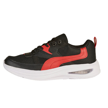 Tenis Deportivo Hombre CASTALIA 659-116 Negro con Rojo