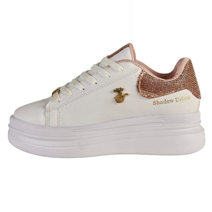 Tenis Urbano Para Mujer CASTALIA 671-13 Blanco con Pedrería