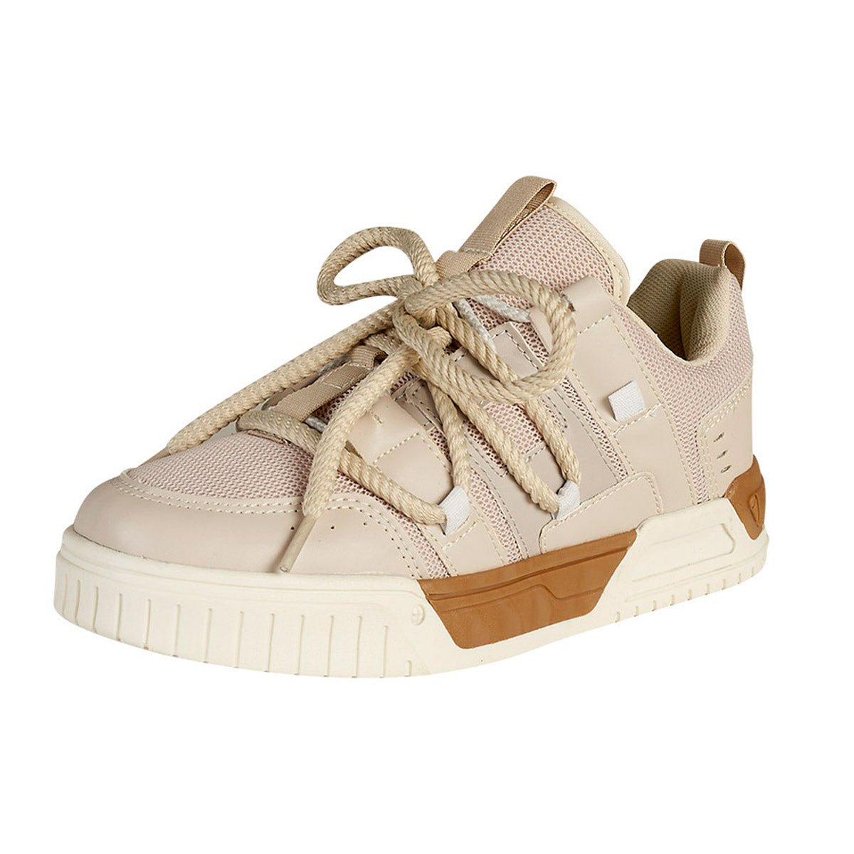 Tenis Urbano Para Mujer CASTALIA 673-04 Beige