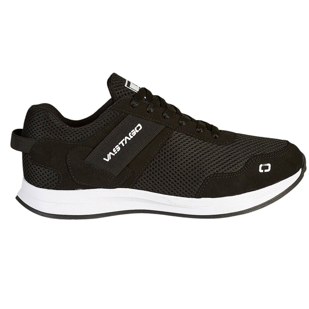 Tenis Deportivo Mujer CASTALIA 673-05 Negro Suela Blanca