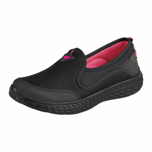 Tenis Deportivo Para Mujer CASTALIA 689-18 Negro con Rosa