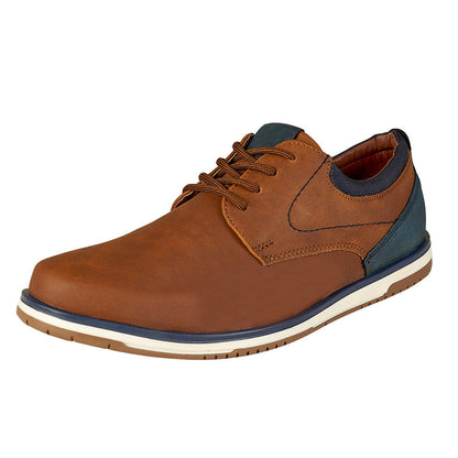 Zapato Casual Para Hombre CASTALIA 751-002 Café con Azul