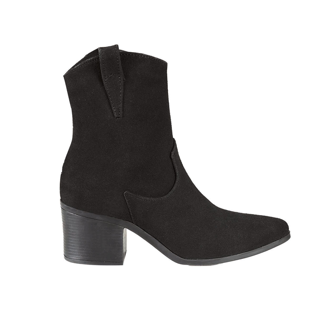 Botin de Gamuza Para Mujer CASTALIA Negro 139 24